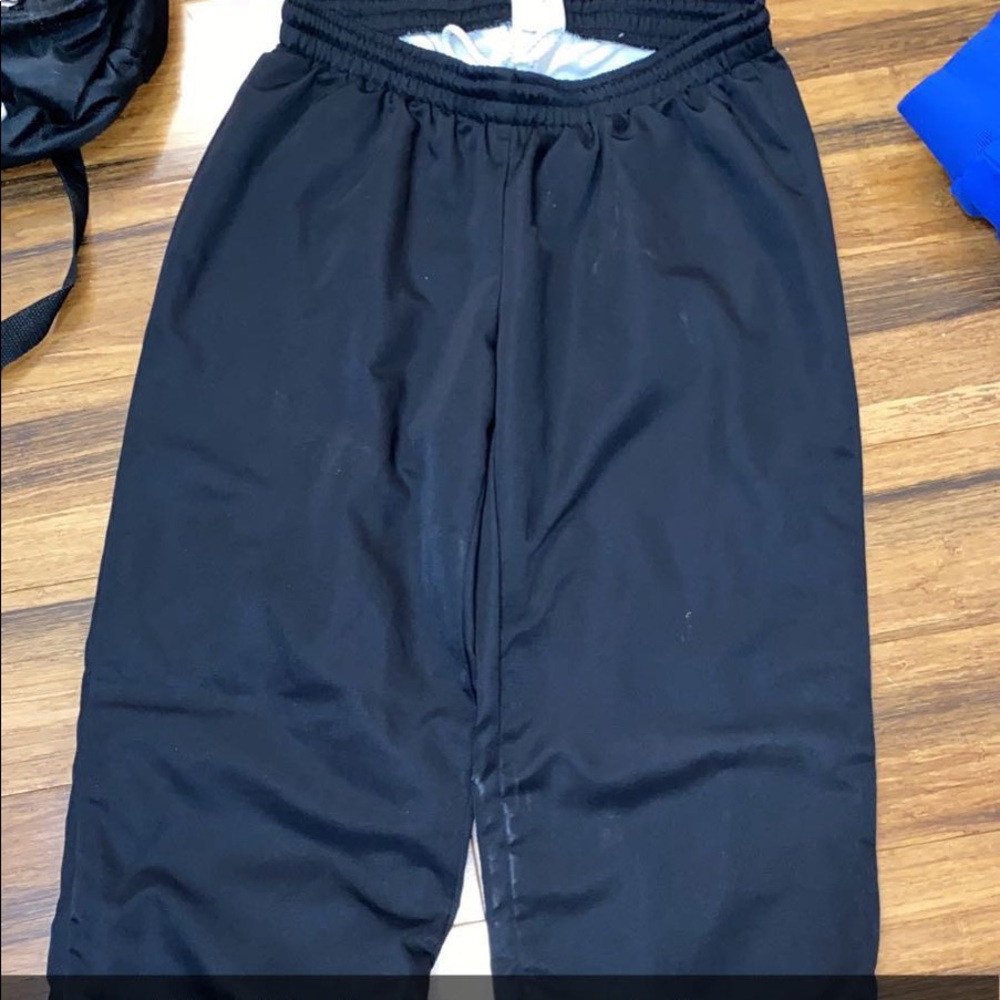 Black Warm up pants!